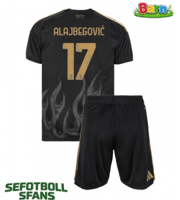 Juventus Kerim Alajbegovic #17 Tredjeställ Barn 2026-27 Kortärmad (+ Korta byxor)